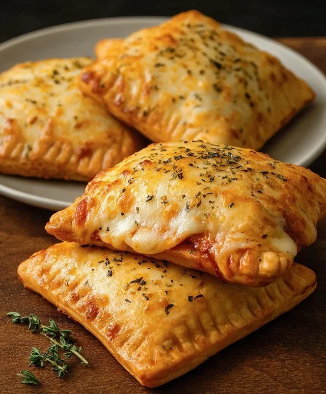 Cheesy Pizza Pockets