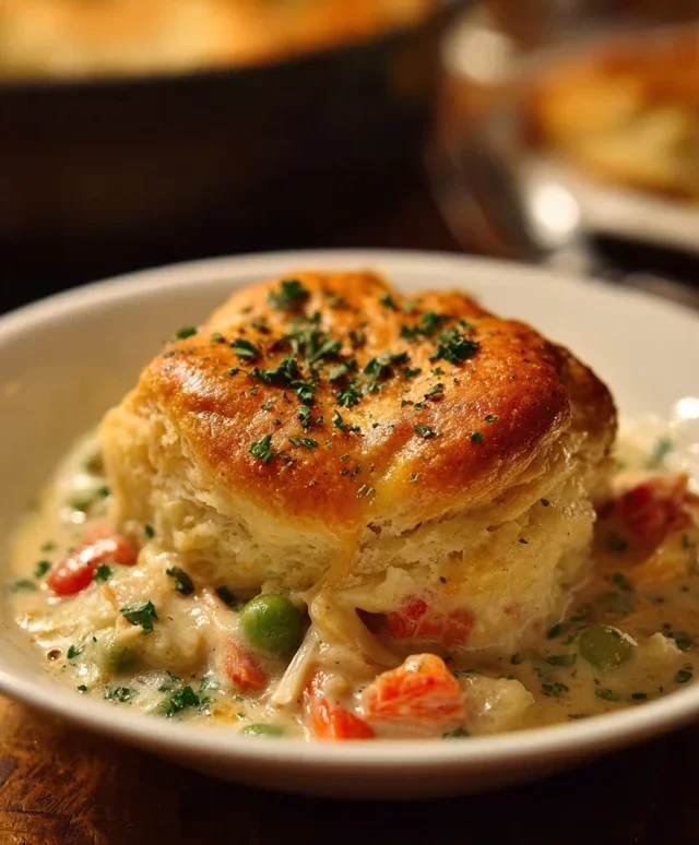 red lobster biscuit chicken pot pie