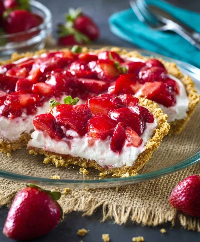 Strawberry Cream Cheese Pie