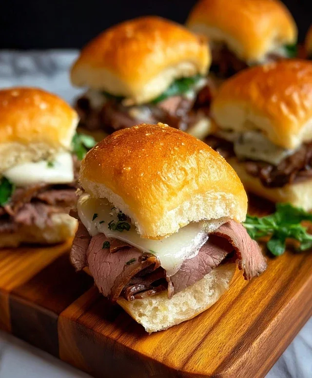 Roast Beef Sliders