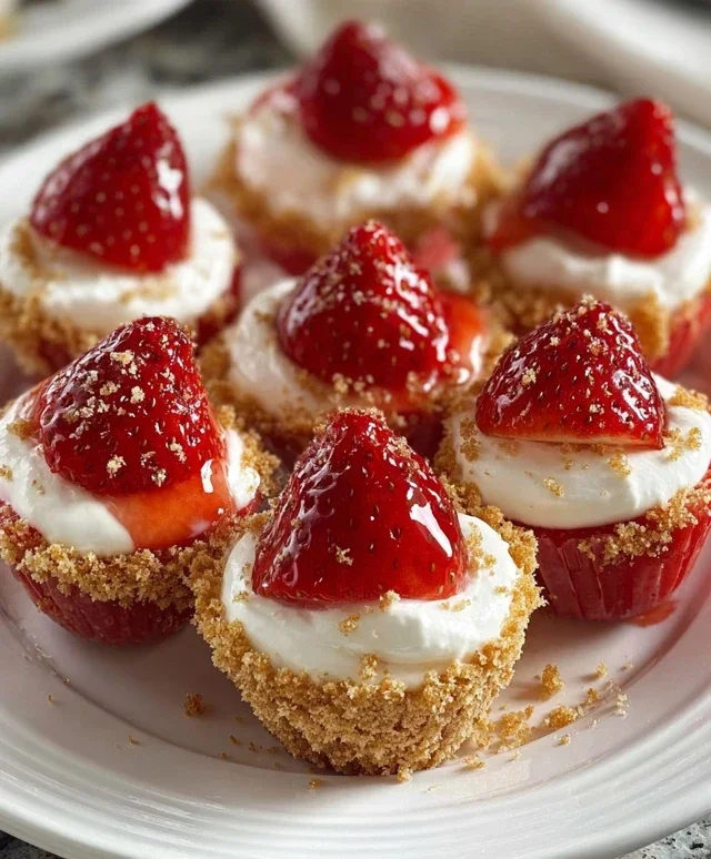 Cheesecake Deviled Strawberries