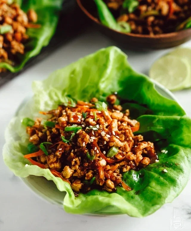 Tofu Lettuce Wraps