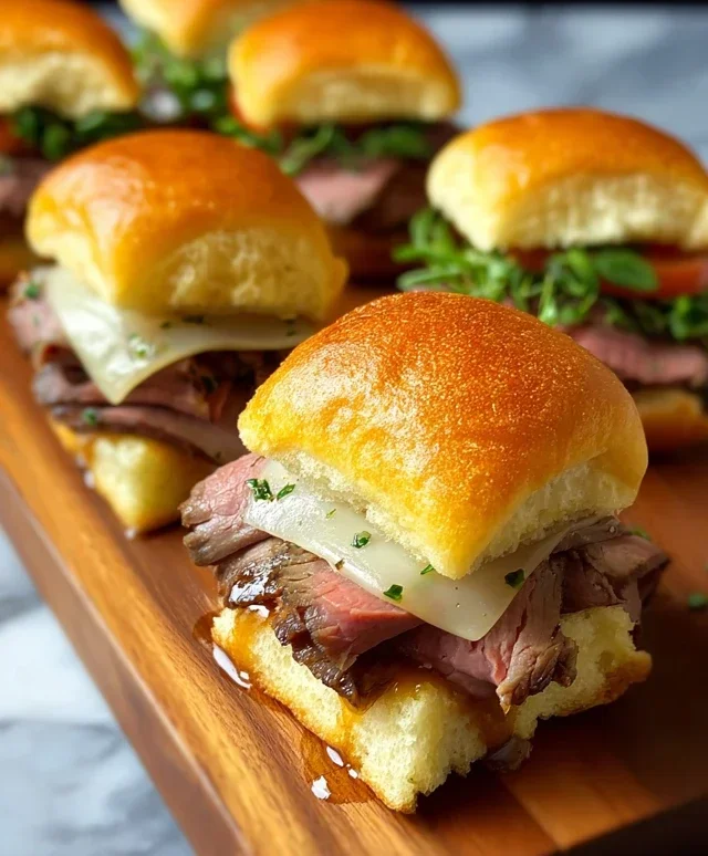 Roast Beef Sliders