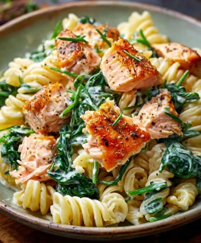 Salmon Spinach Pasta Dish: A Delicious and Nutritious Recipe to Try Today