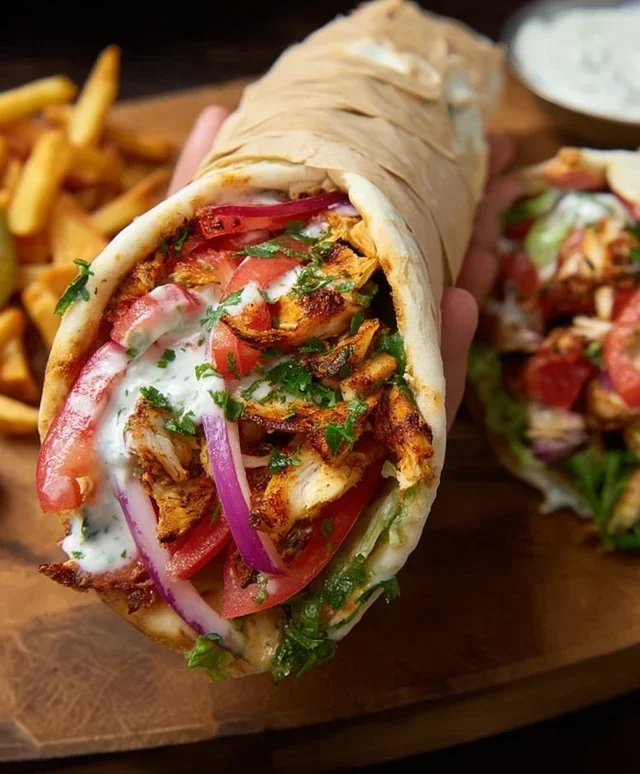 Chicken Shawarma Wrap