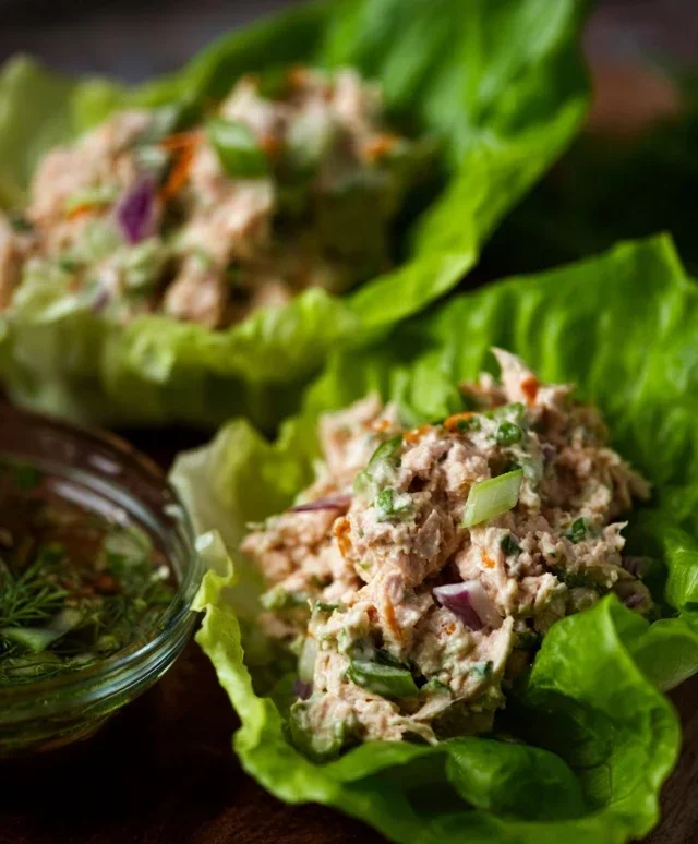 Tuna Lettuce Wraps