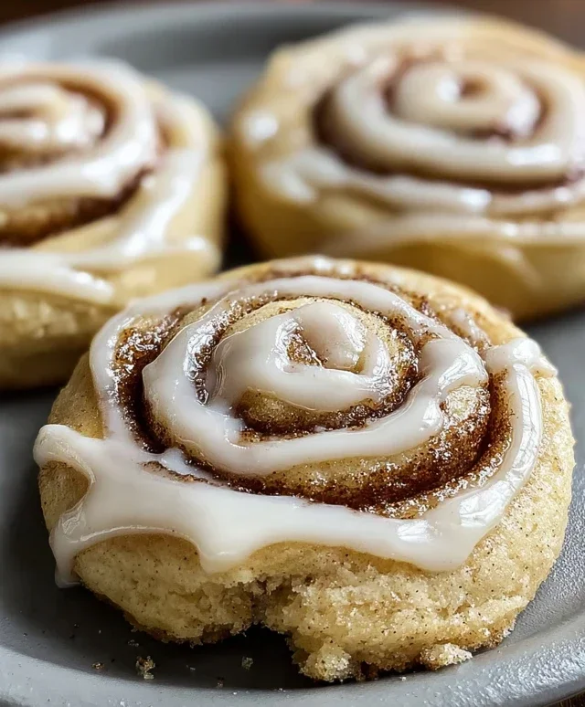 Cinnamon Roll Cookies