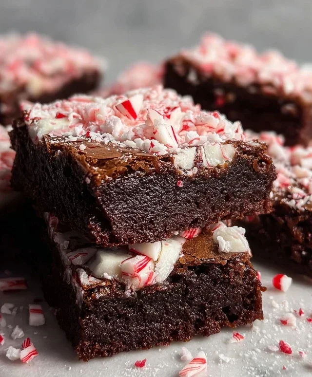 Peppermint Brownies