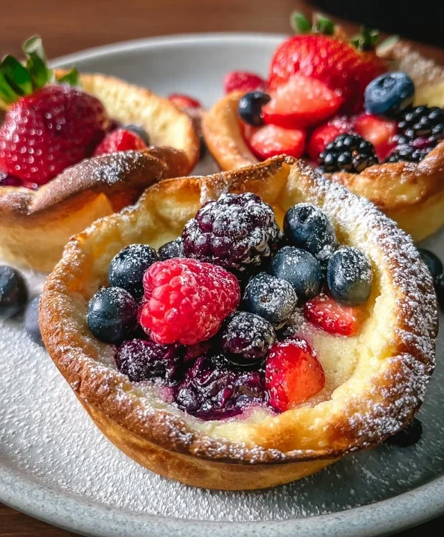 Mini Berry Dutch Babies