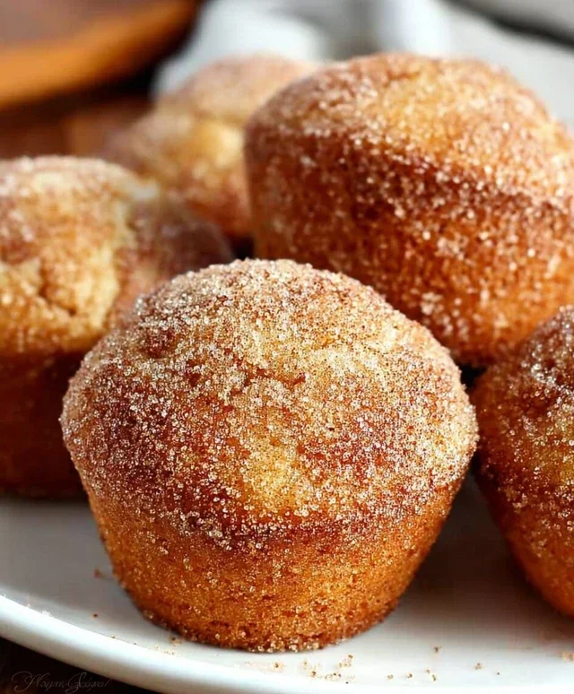 Keto Muffins- Classic Cinnamon "Sugar" Donut Style