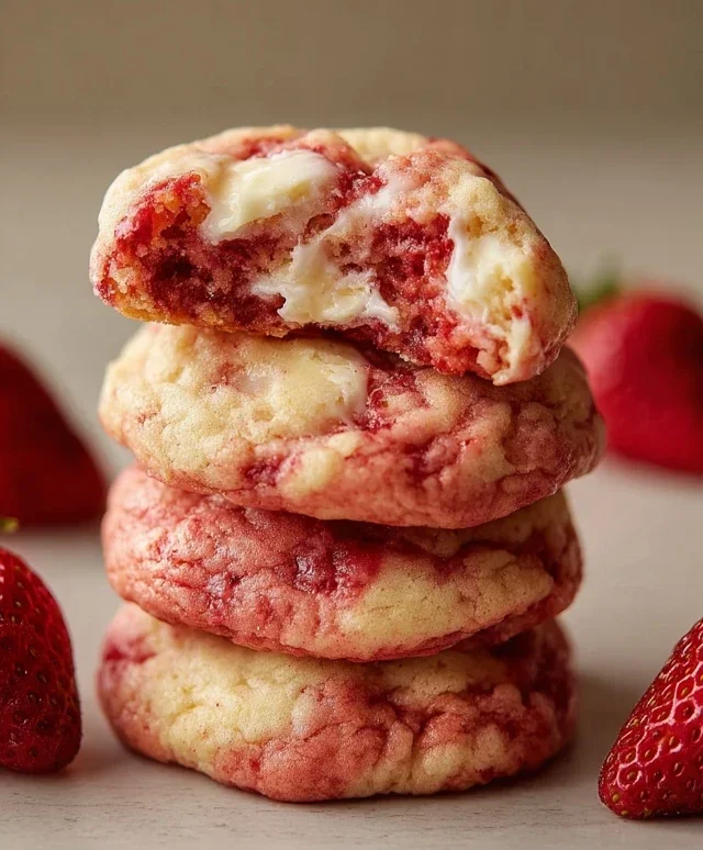 Strawberry Cheesecake Cookie