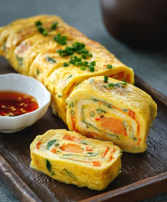 Gyeran Mari (Korean Rolled Omelette)