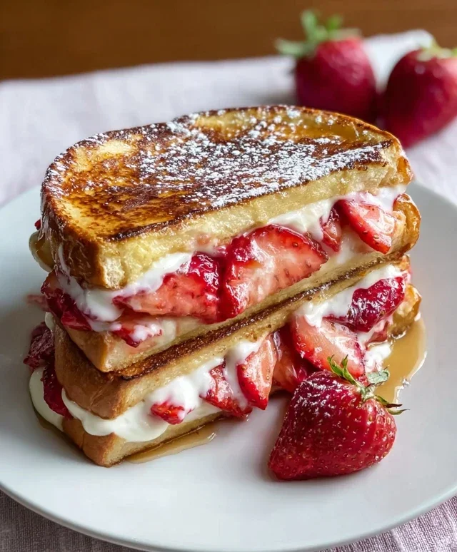 Strawberry Cheesecake French Toast