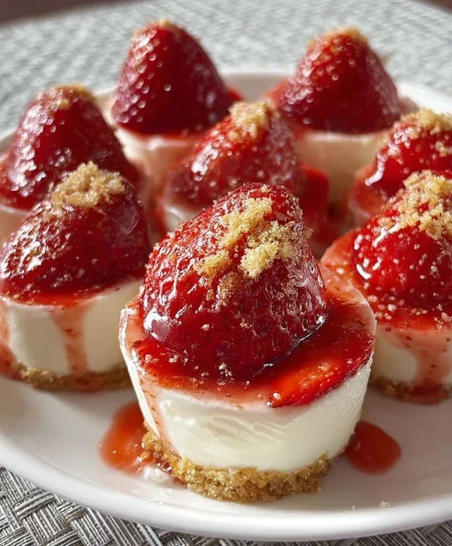 Cheesecake Deviled Strawberries