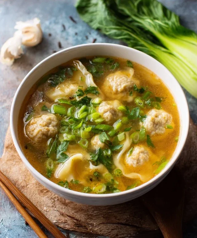 Naked Wonton Soup