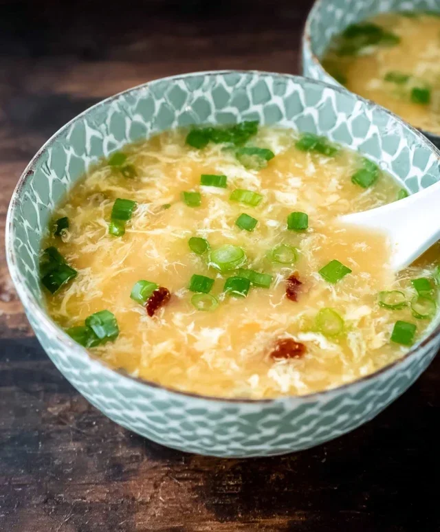 Homemade Egg Drop Soup (Keto & Gluten Free)