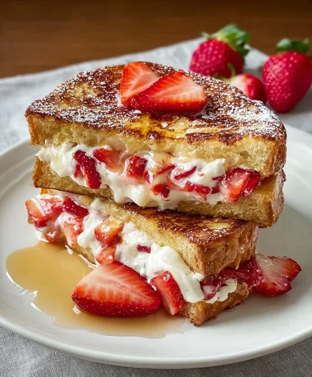 Strawberry Cheesecake French Toast