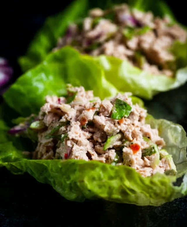 Tuna Lettuce Wraps