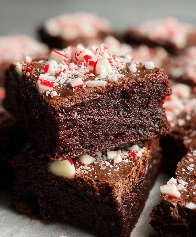 Peppermint Brownies
