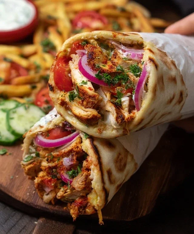 Chicken Shawarma Wrap