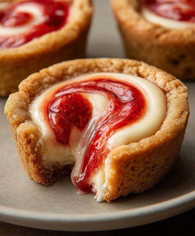 Strawberry Cheesecake Cups