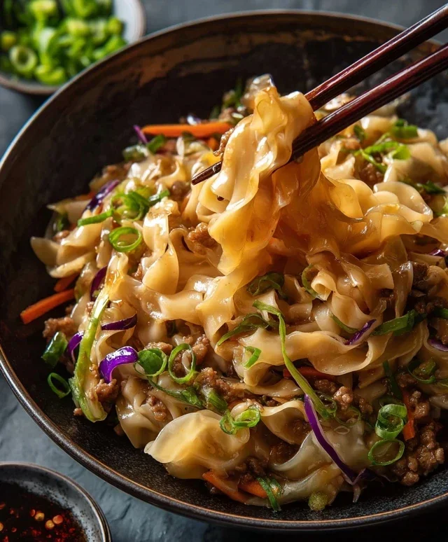 Potsticker Noodle Bowl