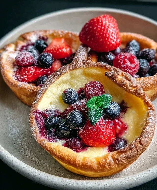 Mini Berry Dutch Babies