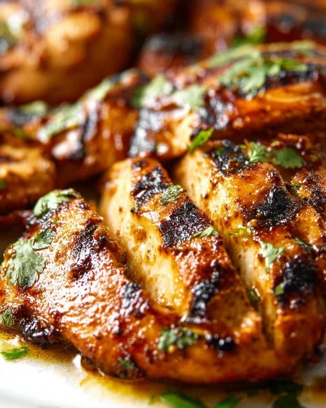 The BEST EVER Grilled Chicken Marinade