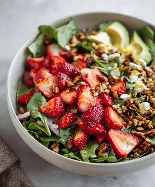 Strawberry Crunch Salad