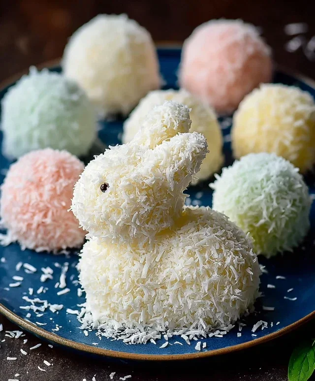 Easter Bunny Coconut Tails