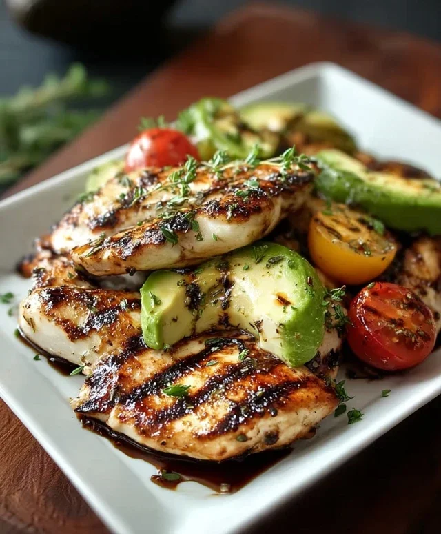Grilled California Avocado Chicken Recipe