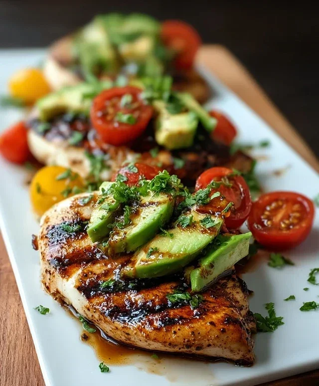 Grilled California Avocado Chicken Recipe
