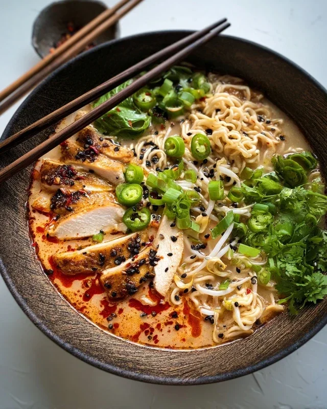 Marry Me Chicken Ramen