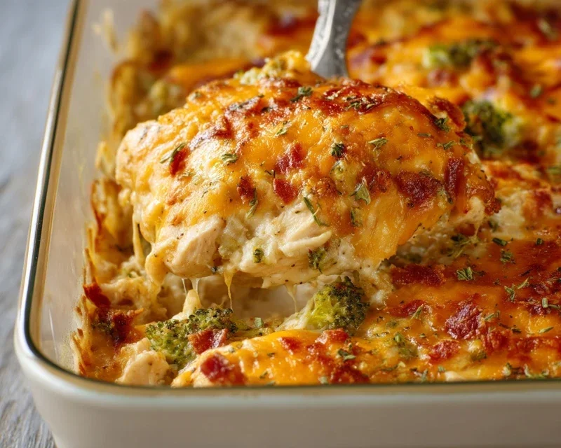 Easy Low Carb Chicken Casserole