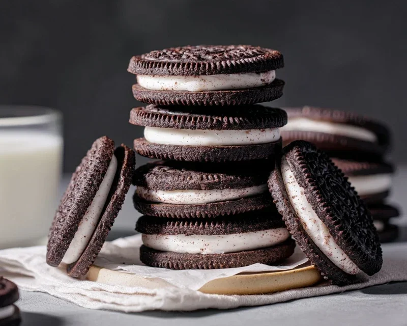 Homemade Oreo Cookies