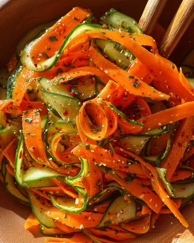 Cucumber Carrot Salad