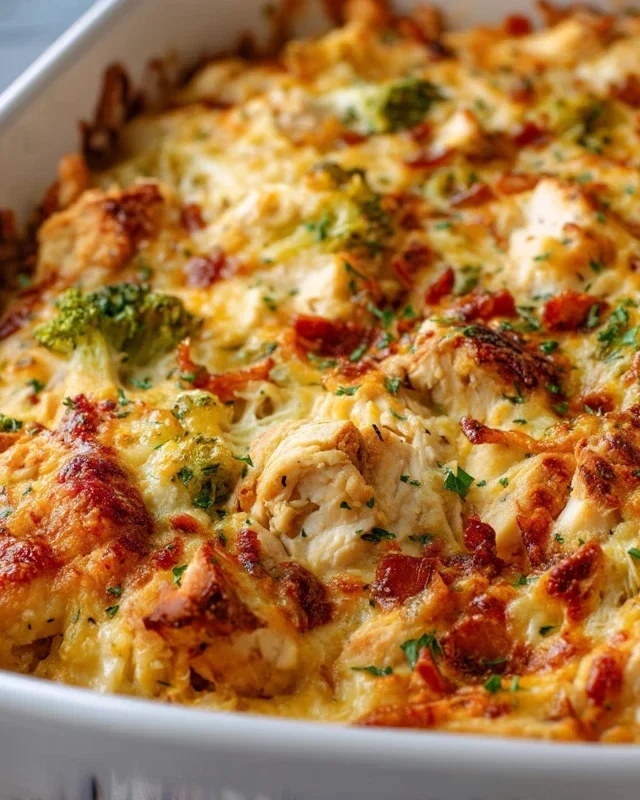 Easy Low Carb Chicken Casserole