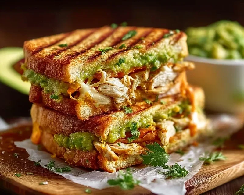 Chicken Avocado Melt Sandwich
