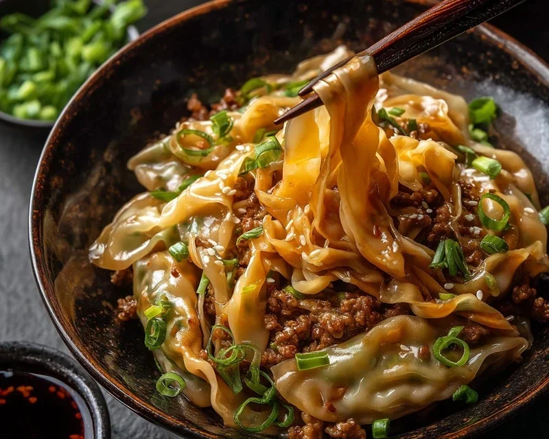 Potsticker Noodle Bowl