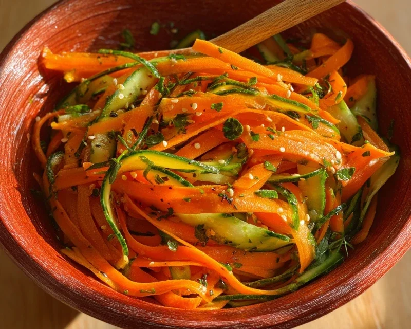 Cucumber Carrot Salad