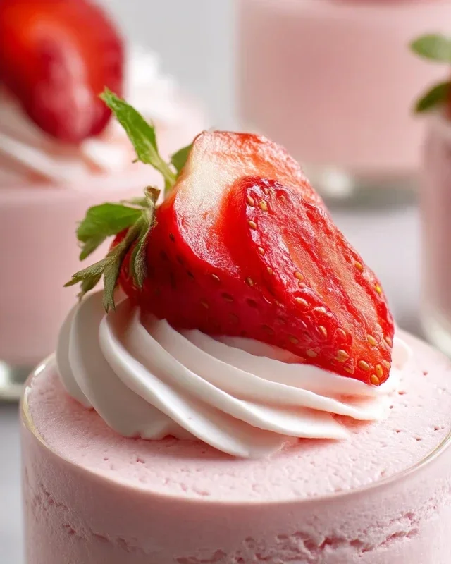 Strawberry Mousse
