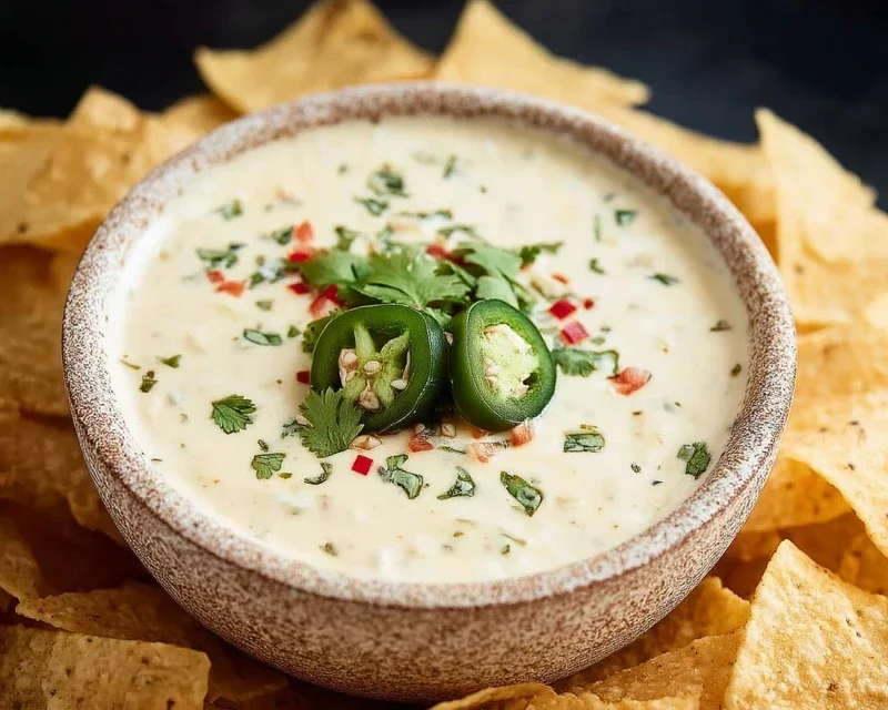 Best Mexican White Cheese Dip