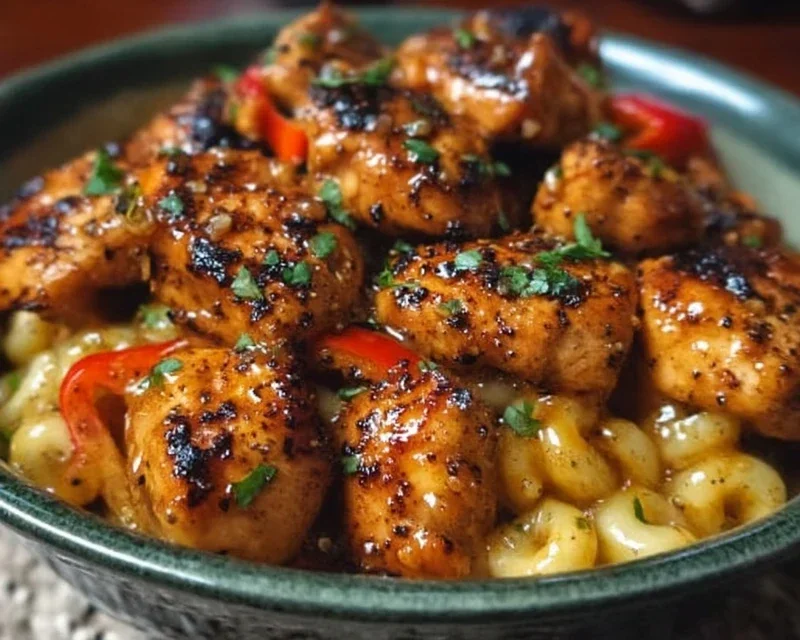 Sweet and Spicy Honey Pepper Chicken
