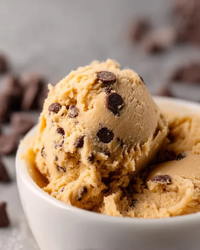 Edible Chocolate Chip Cookie Dough Recipe