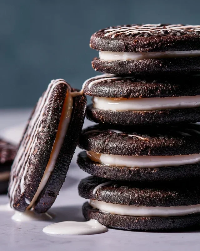 Homemade Oreo Cookies