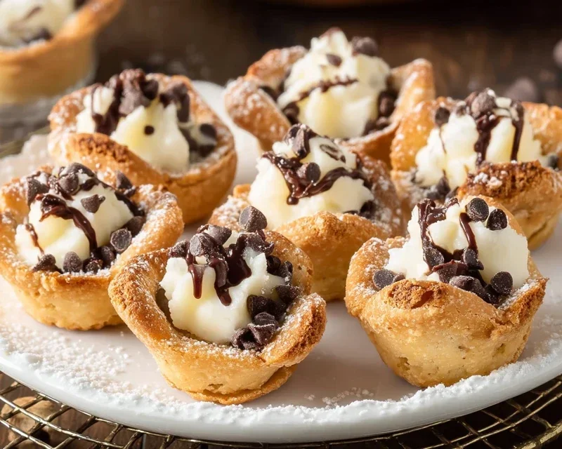 Mini Cannoli Cups
