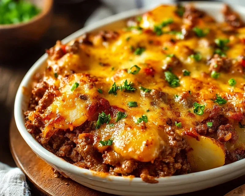 Hobo Casserole Ground Beef