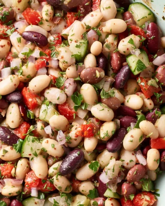 Mediterranean Bean Salad