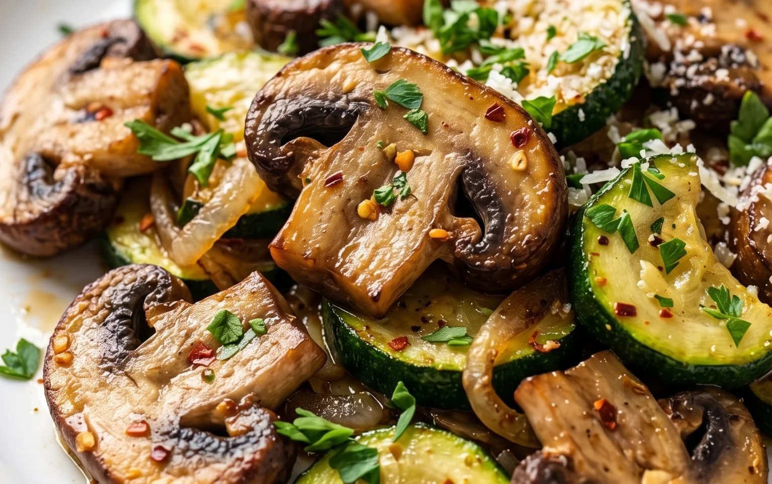 Garlic Butter Chicken and Potatoes Skillet