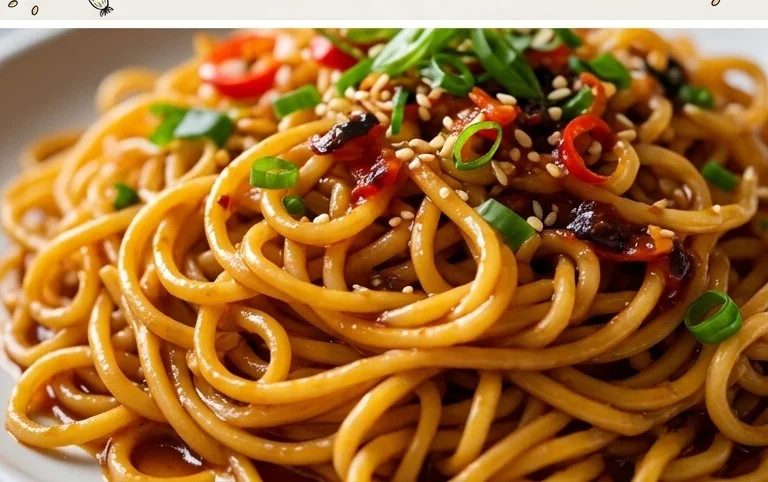 Easy Saucy Ramen Noodles